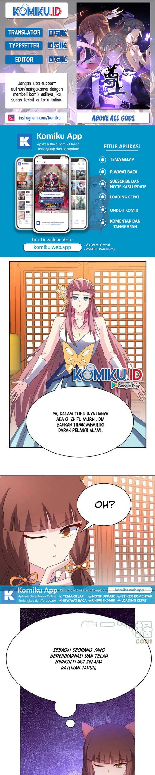 Komik Above All Gods Chapter 356 gambar nomor 1