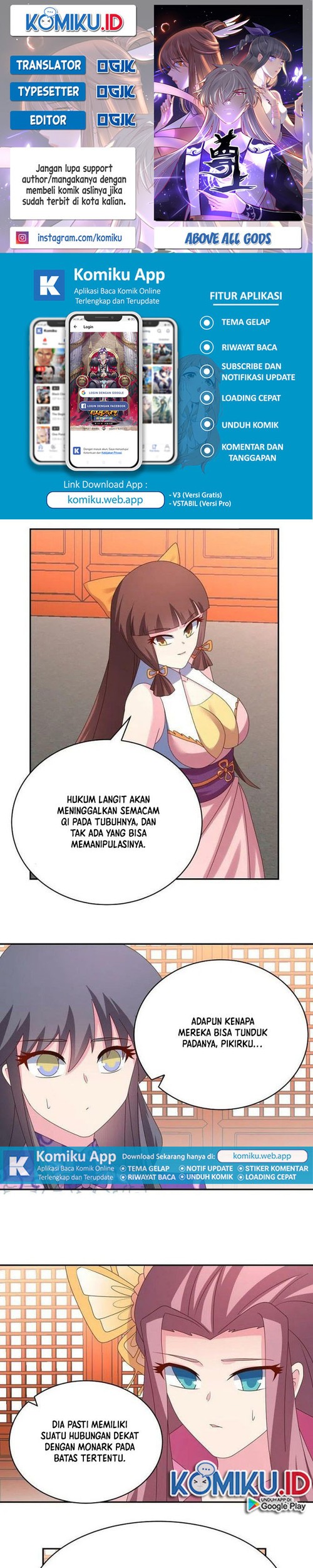 Baca Komik Above All Gods Chapter 356.5 Gambar 1