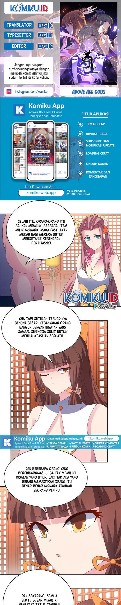 Baca Komik Above All Gods Chapter 357 Gambar 1