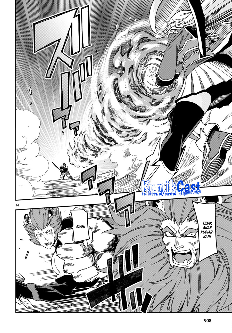 Konjiki no Moji Tsukai: Yuusha Yonin ni Makikomareta Unique Cheat Chapter 89 Gambar 14