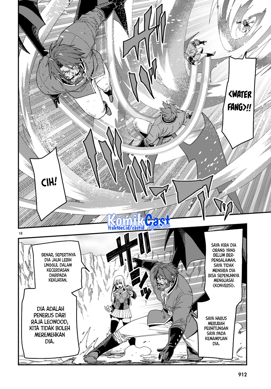 Konjiki no Moji Tsukai: Yuusha Yonin ni Makikomareta Unique Cheat Chapter 89 Gambar 18