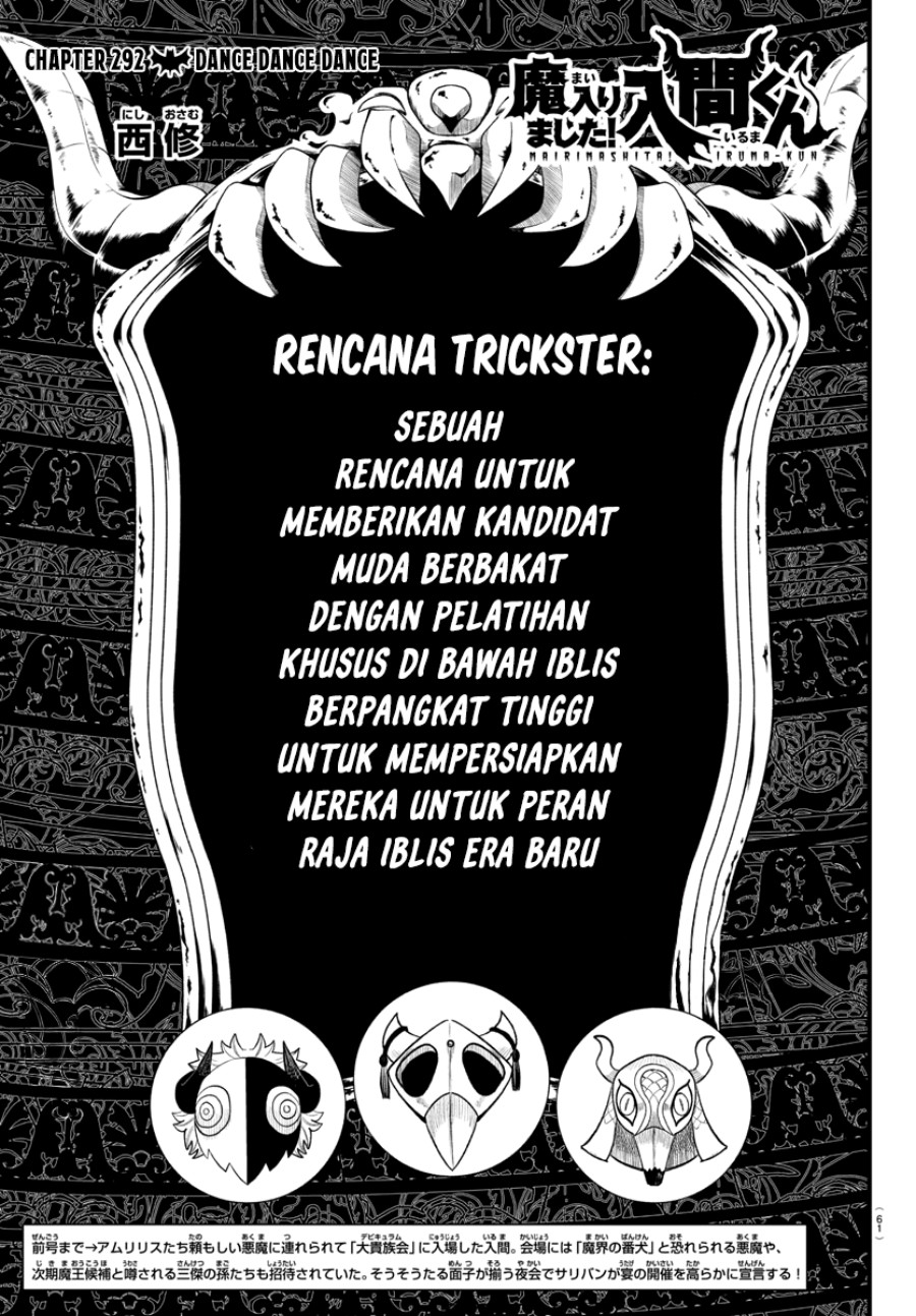 Baca Manga Mairimashita! Iruma-kun Chapter 292 Gambar 2