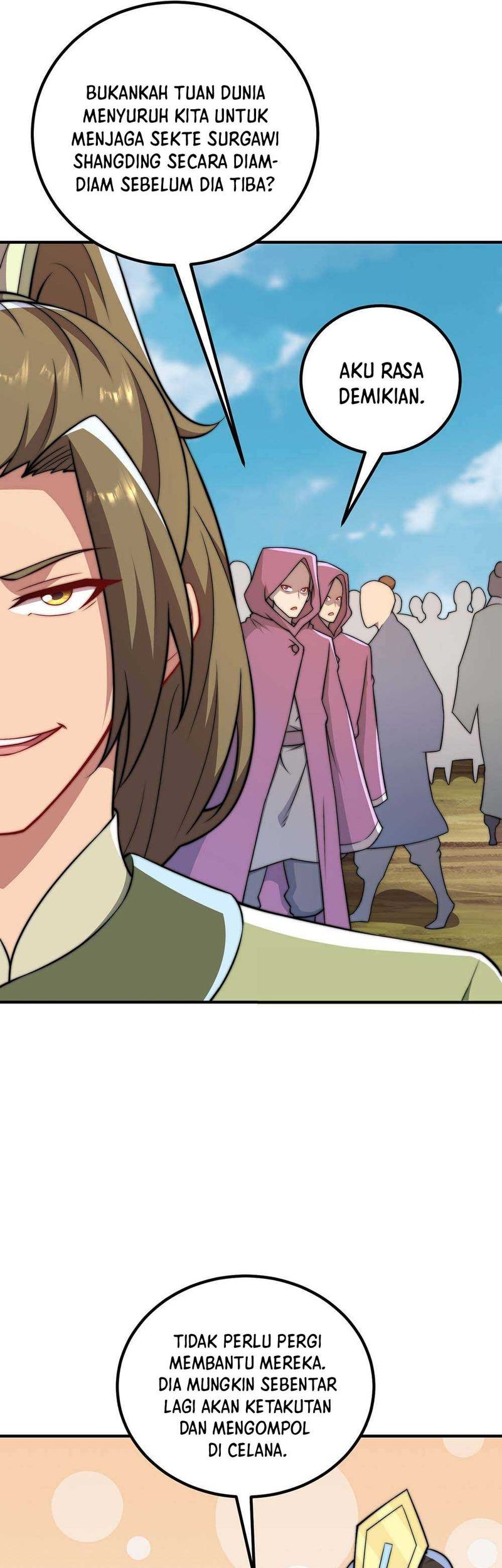 I, The Invincible Villain Master With My Apprentices Chapter 56 Gambar 40