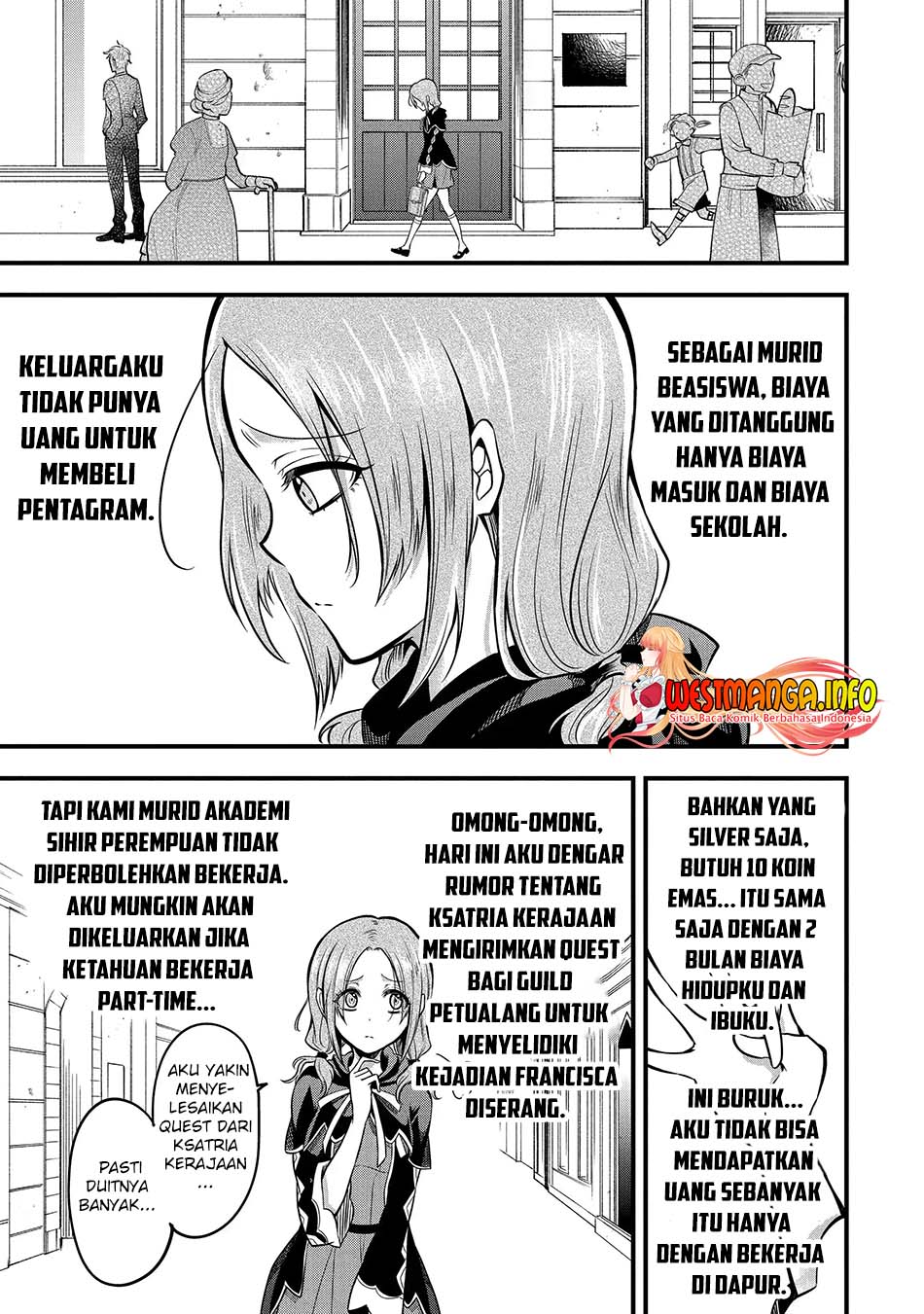Assistant Teacher In a Magical Girls School Chapter 17.1 Gambar 11