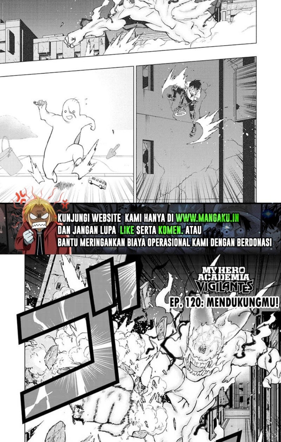 Baca Manga Vigilante: Boku no Hero Academia Illegal Chapter 120 Gambar 2