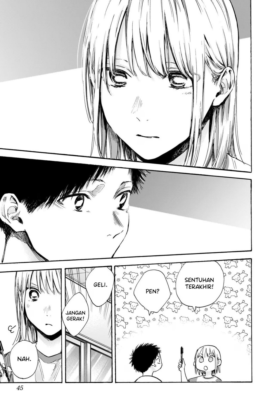Ao no Hako Chapter 72 Gambar 18