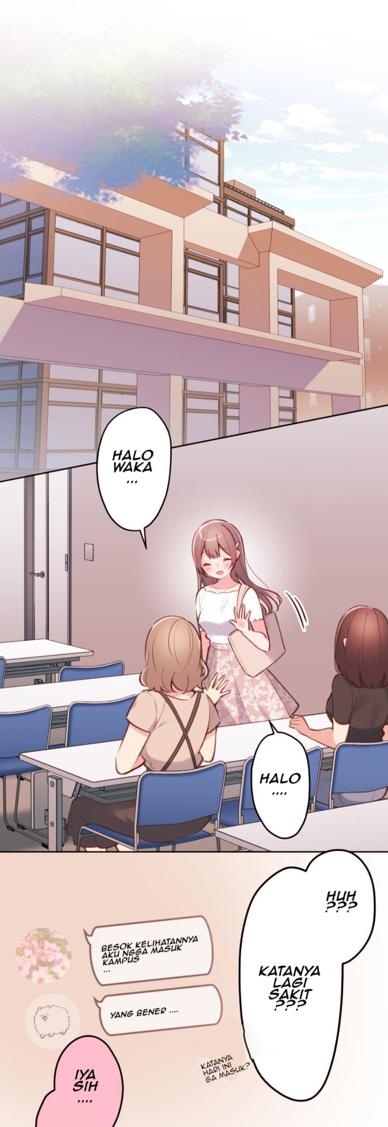Baca Manga Waka-chan Is Flirty Again Chapter 40 Gambar 2