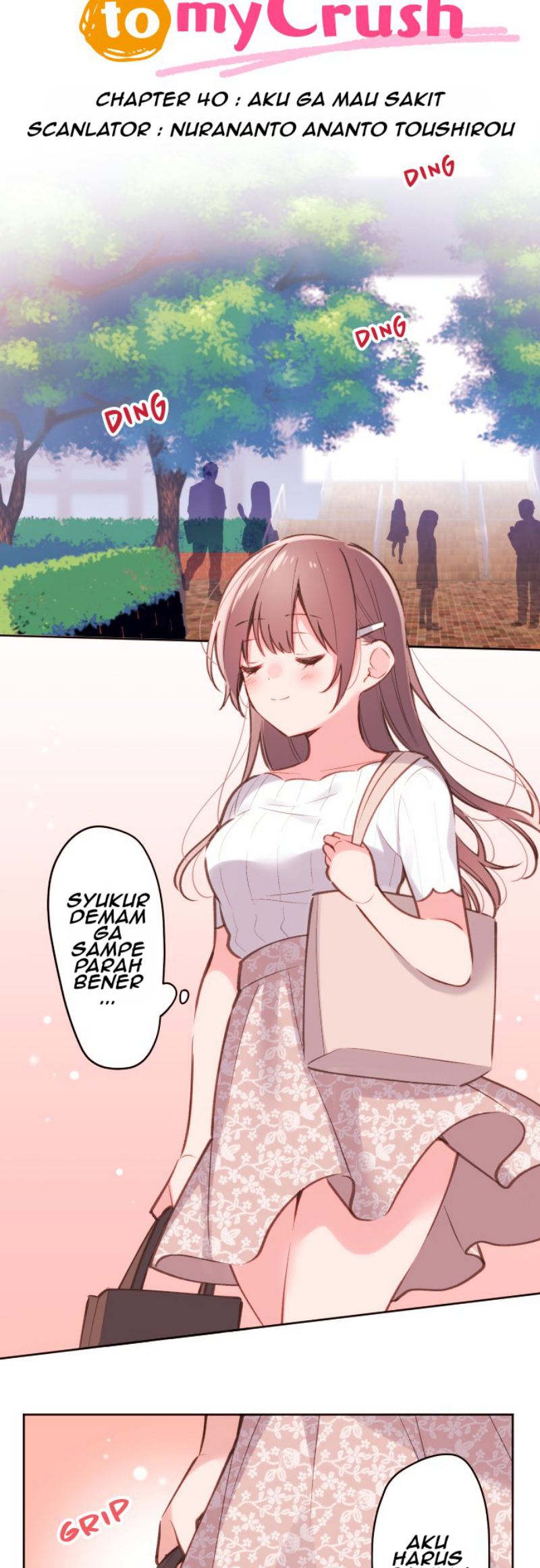Waka-chan Is Flirty Again Chapter 40 Gambar 4