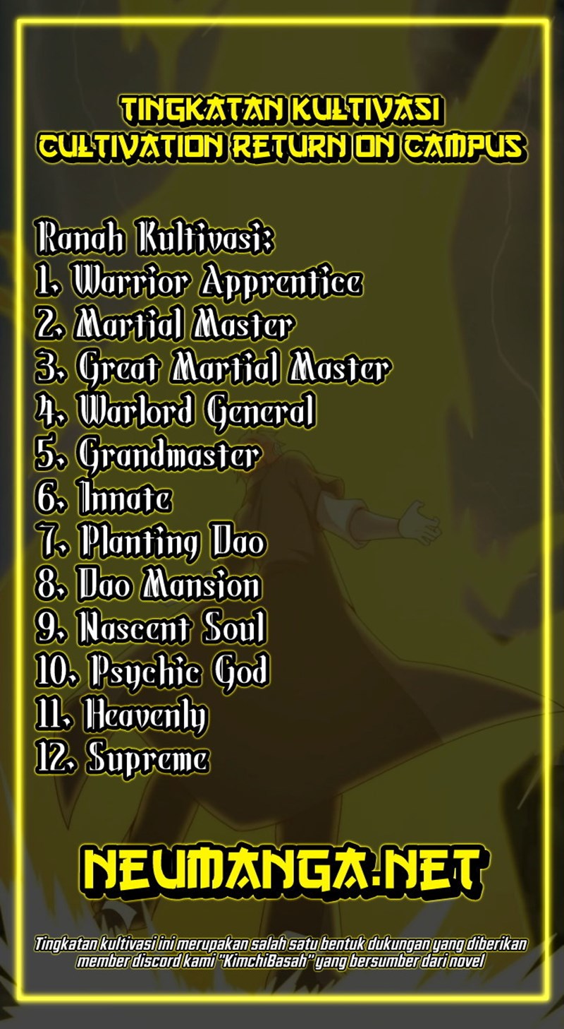 Cultivation Return on Campus Chapter 418 Gambar 17