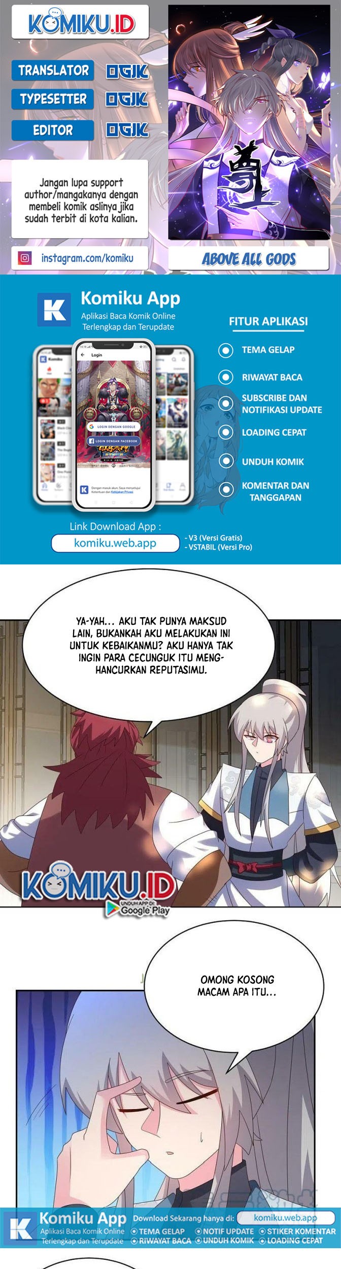 Baca Komik Above All Gods Chapter 360 Gambar 1