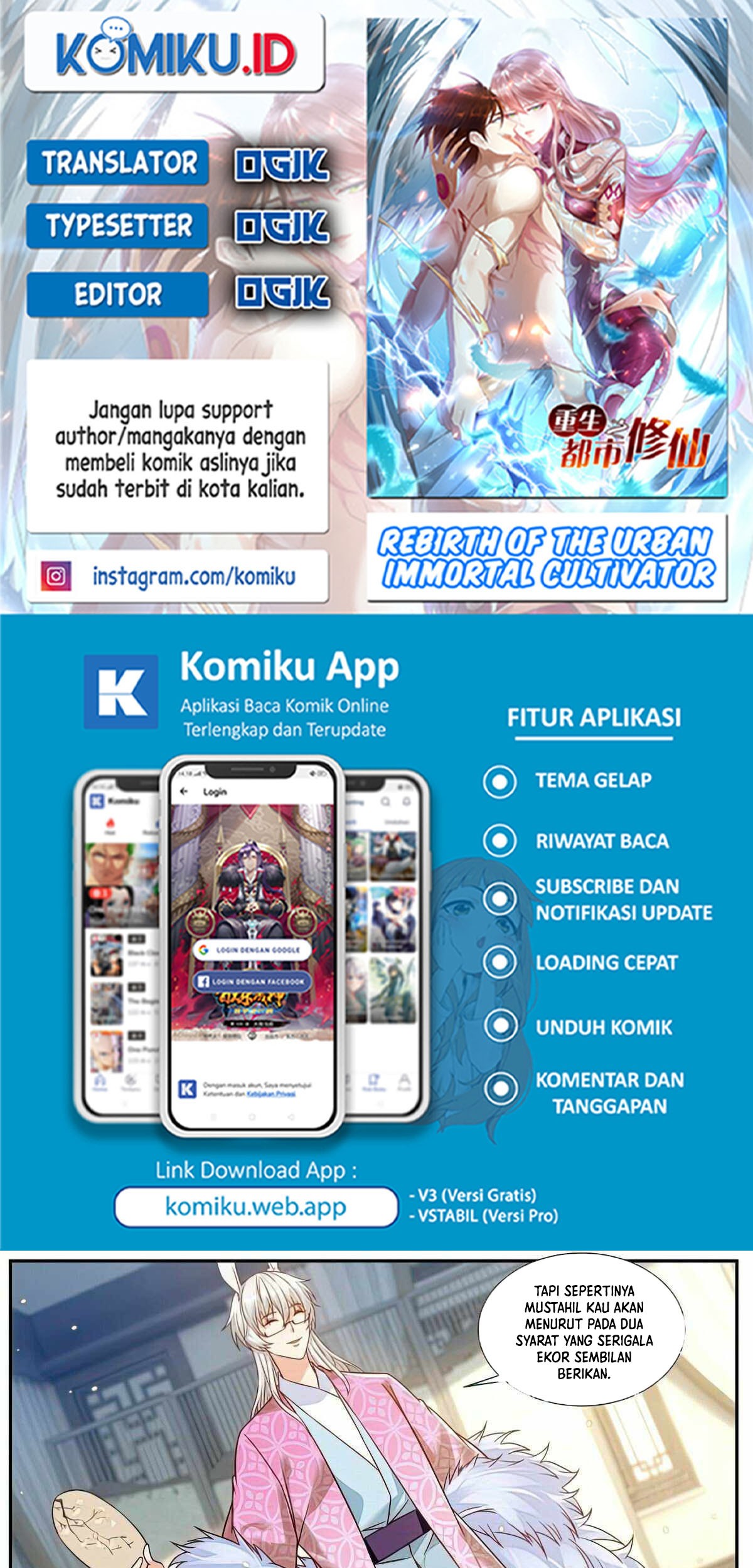 Baca Komik Rebirth Of The Urban Immortal Cultivator Chapter 874 Gambar 1