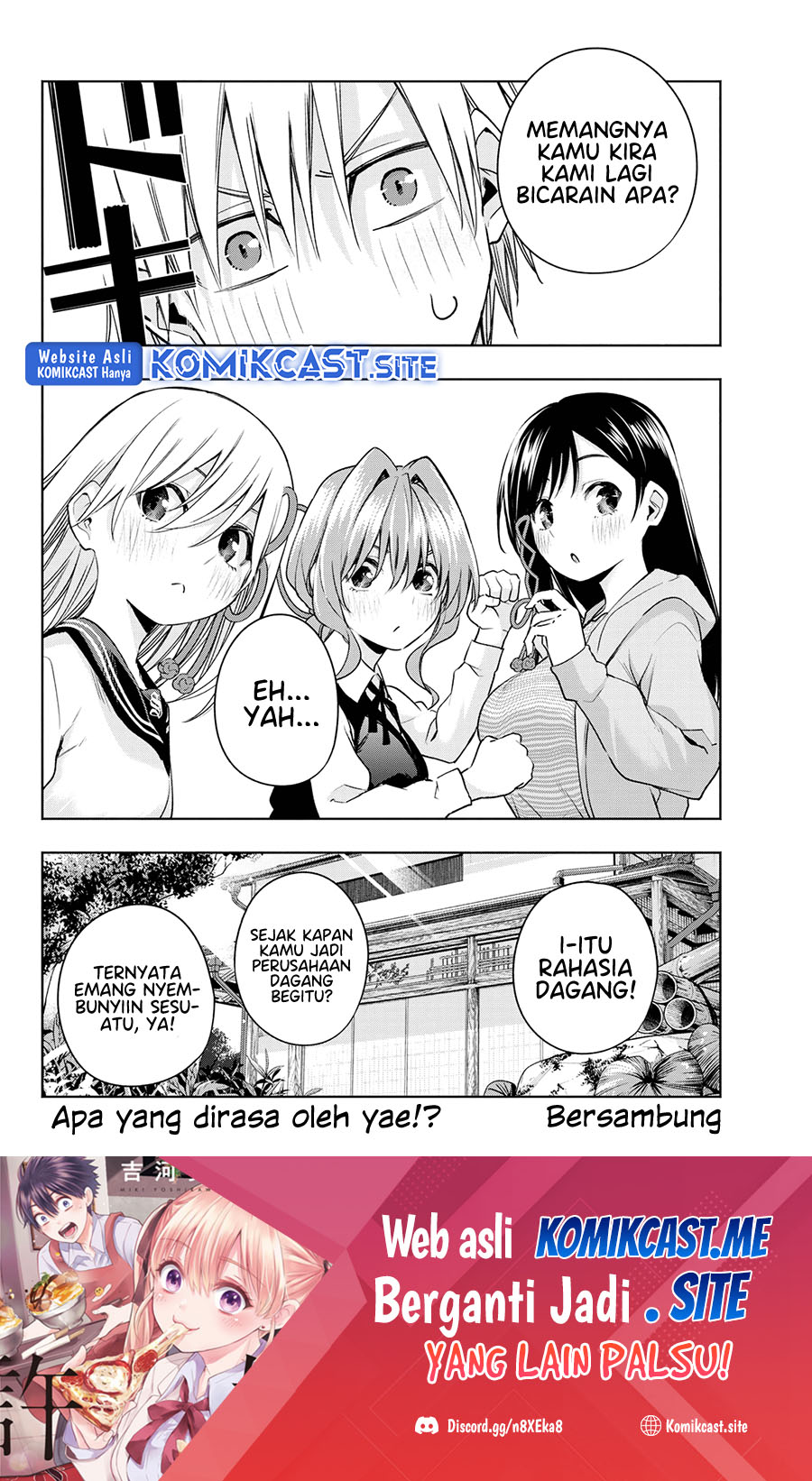 Amagami-san Chi no Enmusubi Chapter 84 Gambar 20