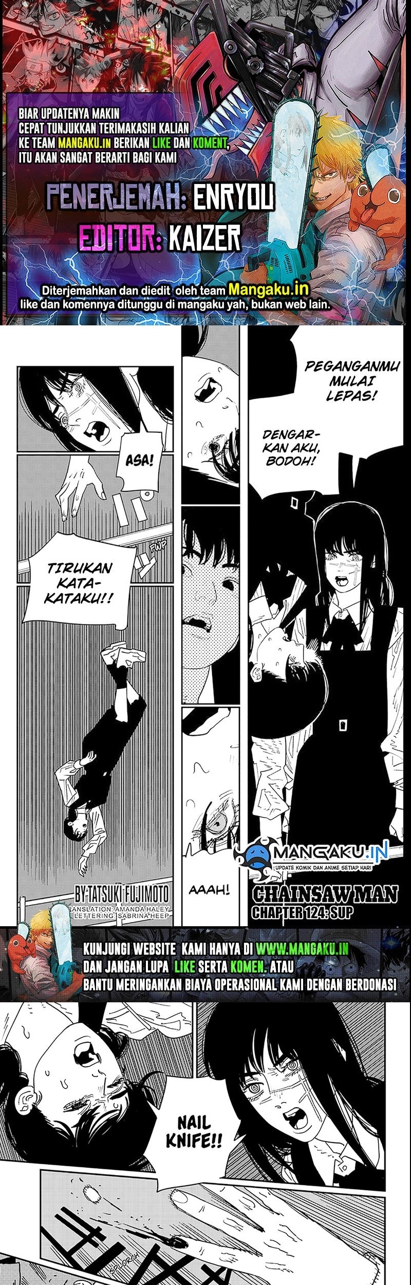 Baca Komik Chainsaw Man Chapter 124 Gambar 1
