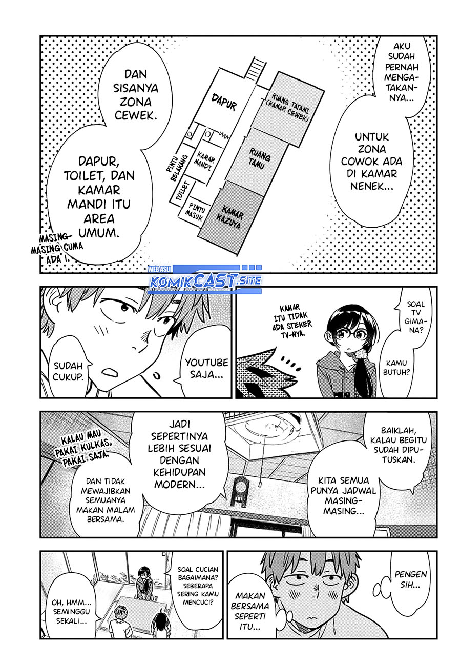 Kanojo Okarishimasu Chapter 257 Gambar 14