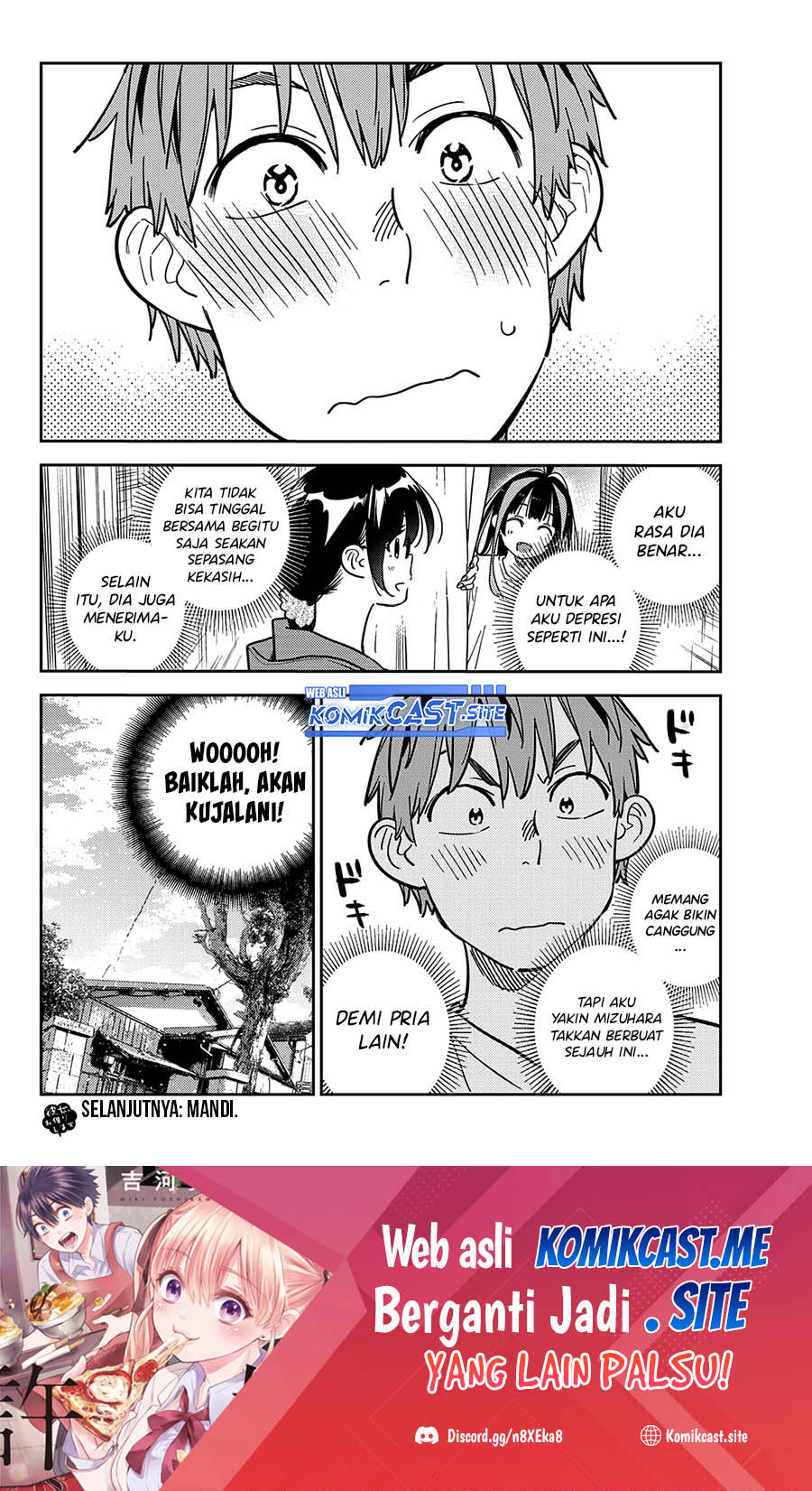 Kanojo Okarishimasu Chapter 257 Gambar 21