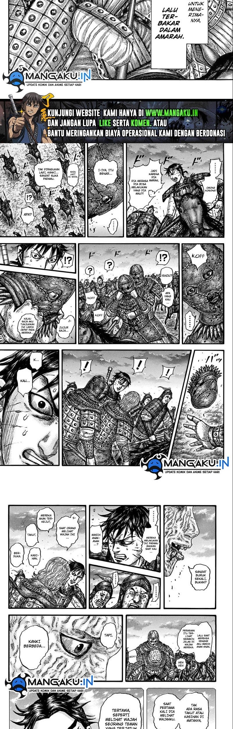 Kingdom Chapter 752 Gambar 7