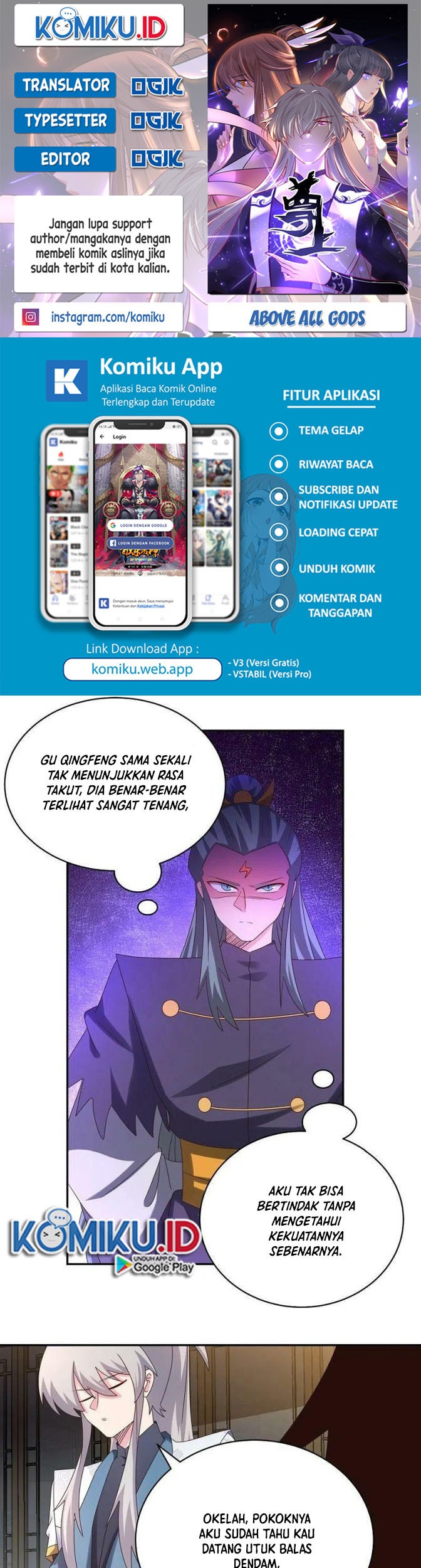 Komik Above All Gods Chapter 364.5 gambar nomor 1