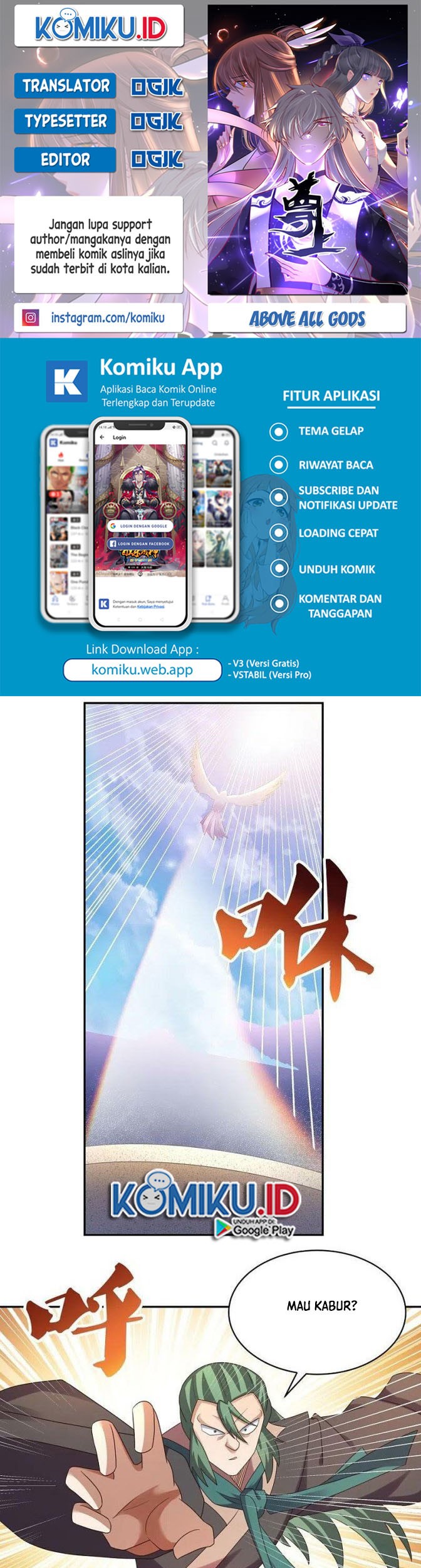 Komik Above All Gods Chapter 365 gambar nomor 1