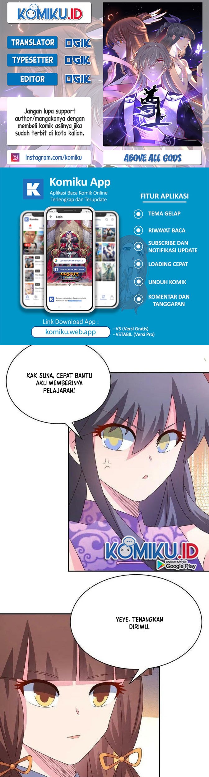 Komik Above All Gods Chapter 366.5 gambar nomor 1