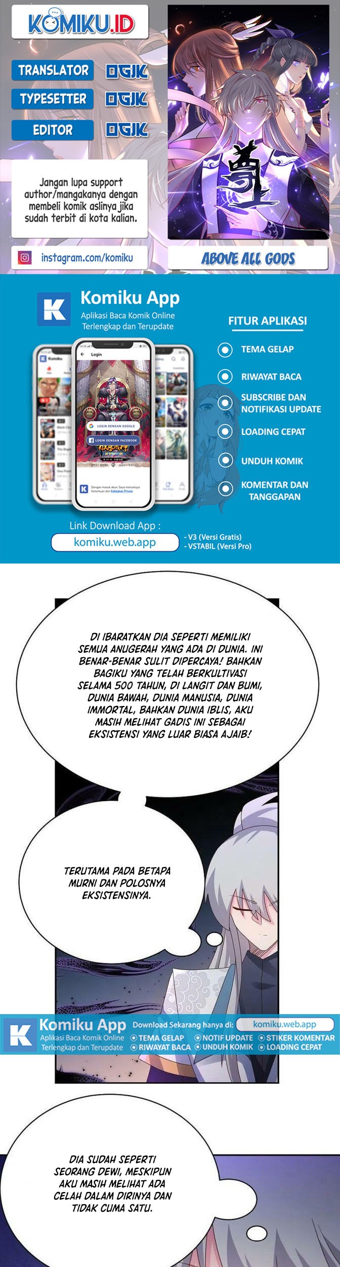 Komik Above All Gods Chapter 367 gambar nomor 1