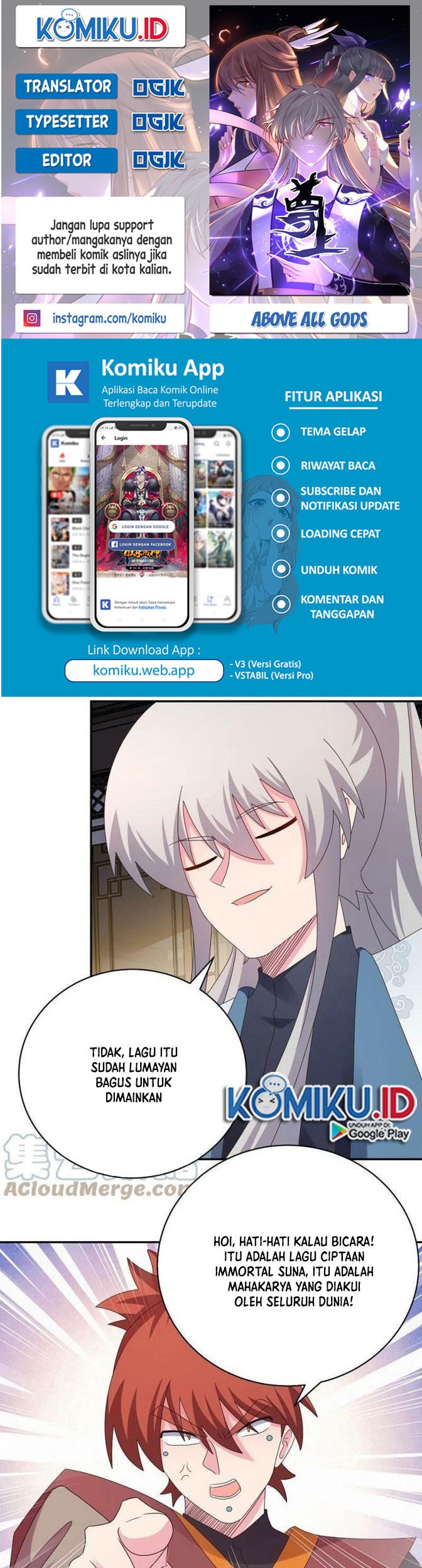 Komik Above All Gods Chapter 368.5 gambar nomor 1