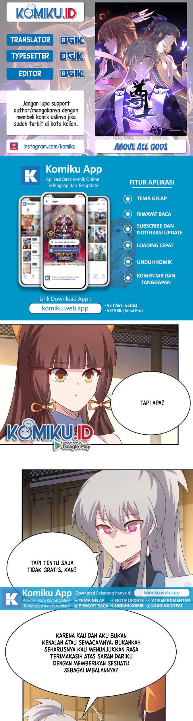 Komik Above All Gods Chapter 369.5 gambar nomor 1