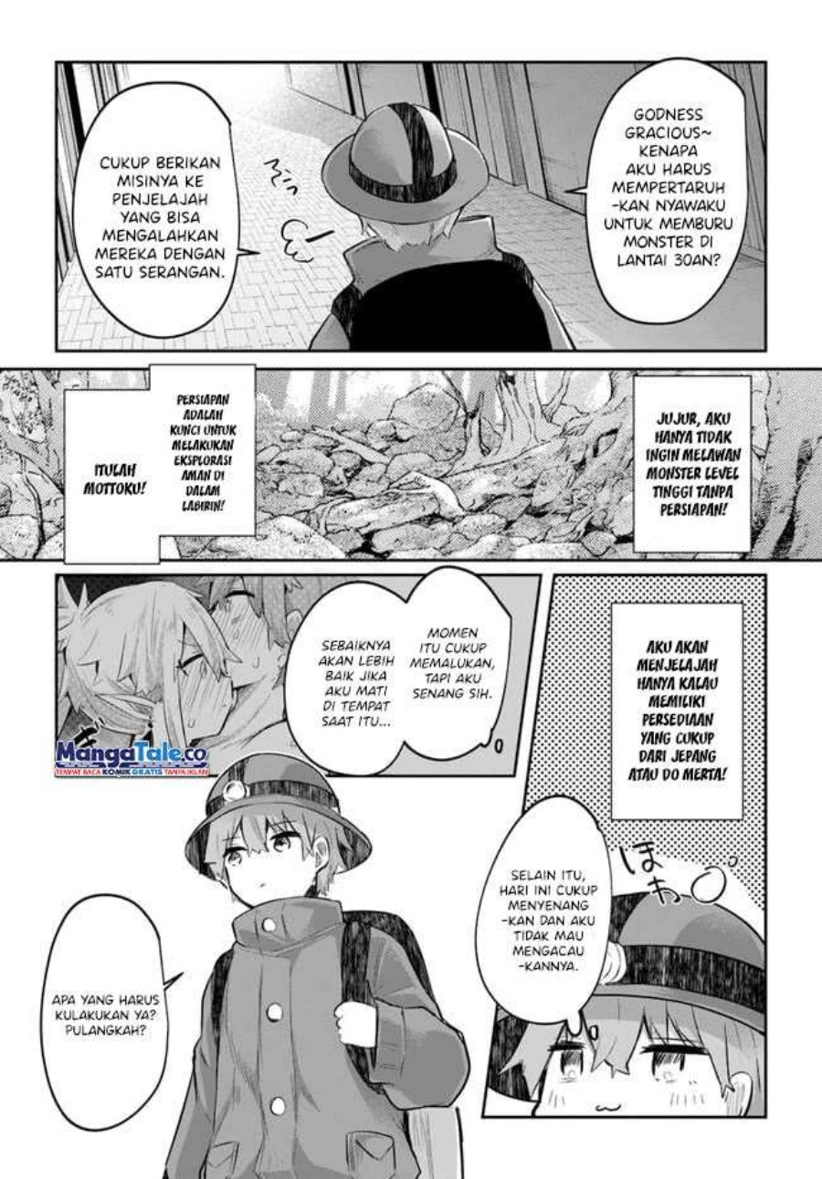 Baca Manga Houkago no Meikyuu Boukensha: Nippon to Isekai wo Ikiki Dekiru You ni Natta Boku wa Level Up ni Isoshimi Masu Chapter 05 Gambar 2