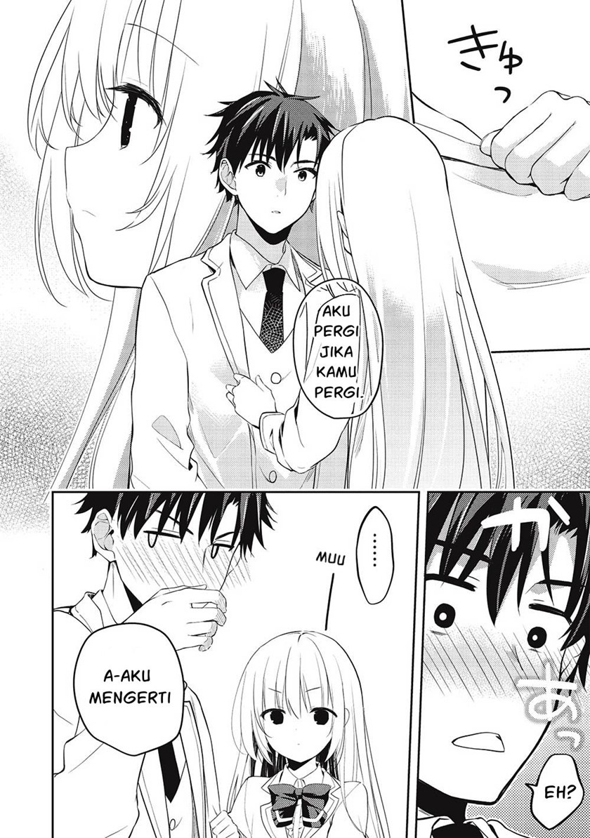 Saijo no Osewa ~Takane no Hana Darakena Meimon Kou de, Gakuin Ichi no Ojou-sama (Seikatsu Noryoku Kaimu) o Kagenagara Osewa suru Koto ni Narimashita~ Chapter 09 Gambar 11