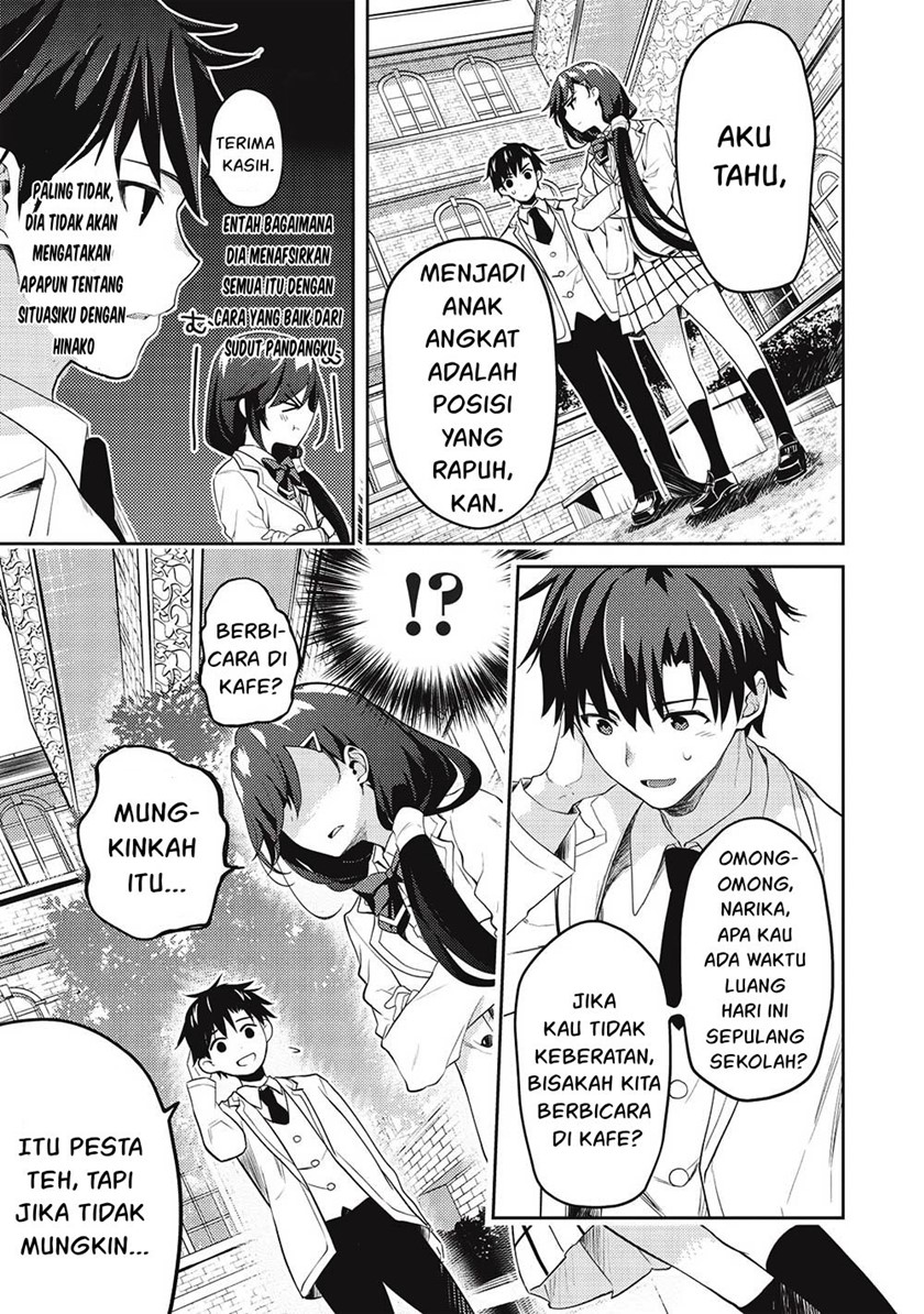 Saijo no Osewa ~Takane no Hana Darakena Meimon Kou de, Gakuin Ichi no Ojou-sama (Seikatsu Noryoku Kaimu) o Kagenagara Osewa suru Koto ni Narimashita~ Chapter 09 Gambar 18
