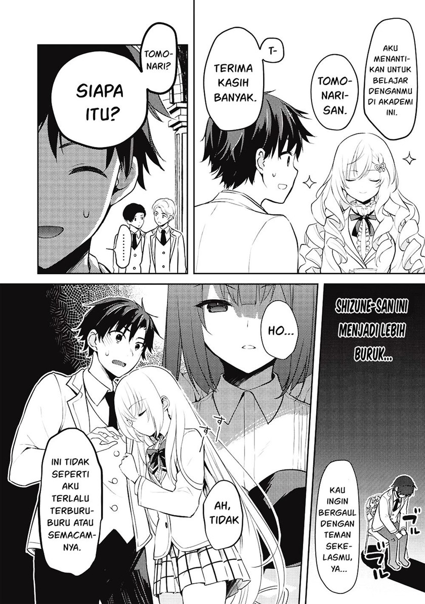 Saijo no Osewa ~Takane no Hana Darakena Meimon Kou de, Gakuin Ichi no Ojou-sama (Seikatsu Noryoku Kaimu) o Kagenagara Osewa suru Koto ni Narimashita~ Chapter 09 Gambar 3