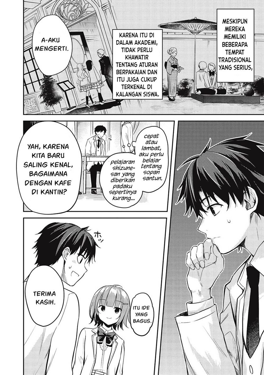 Saijo no Osewa ~Takane no Hana Darakena Meimon Kou de, Gakuin Ichi no Ojou-sama (Seikatsu Noryoku Kaimu) o Kagenagara Osewa suru Koto ni Narimashita~ Chapter 09 Gambar 7