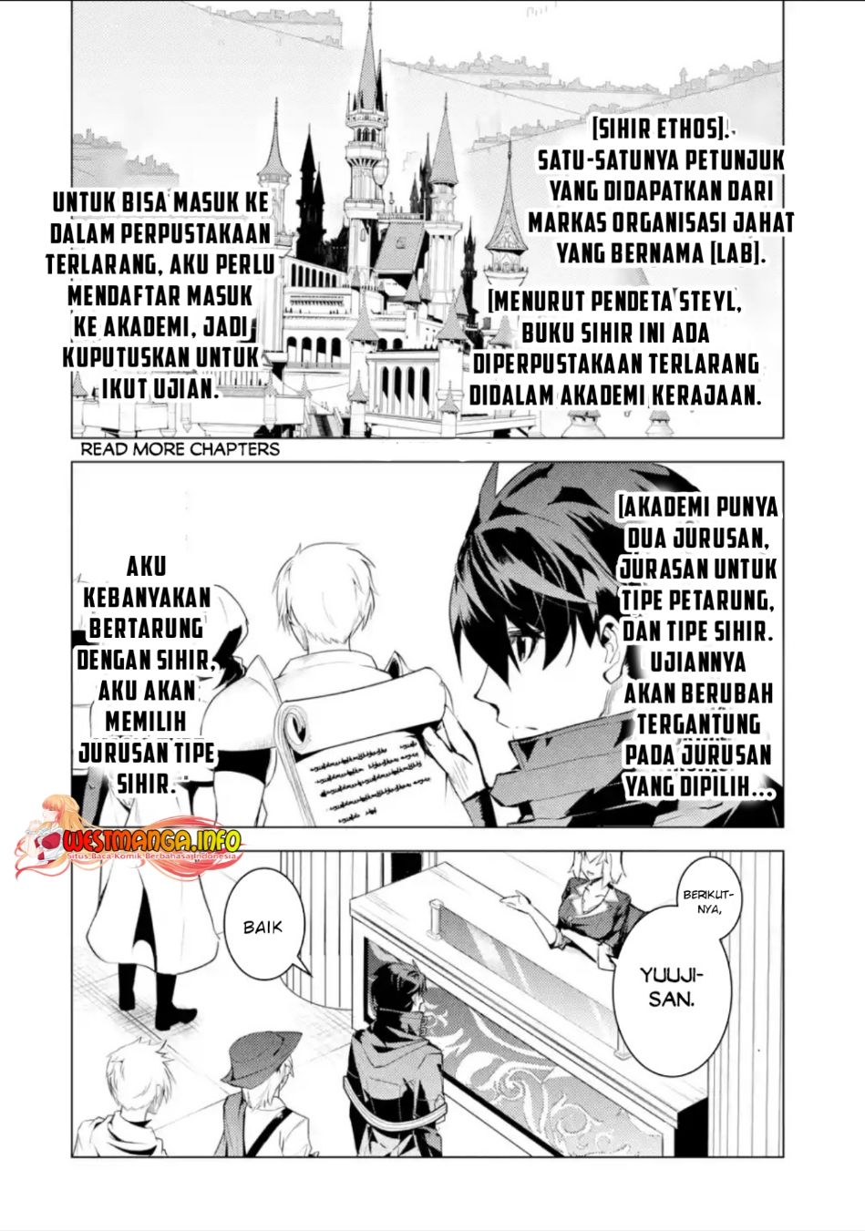 Tensei Kenja no Isekai Raifu Chapter 55.1 Gambar 4