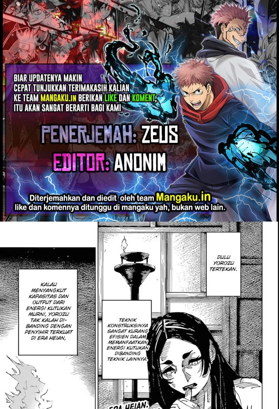 Baca Komik Jujutsu Kaisen Chapter 218 Gambar 1