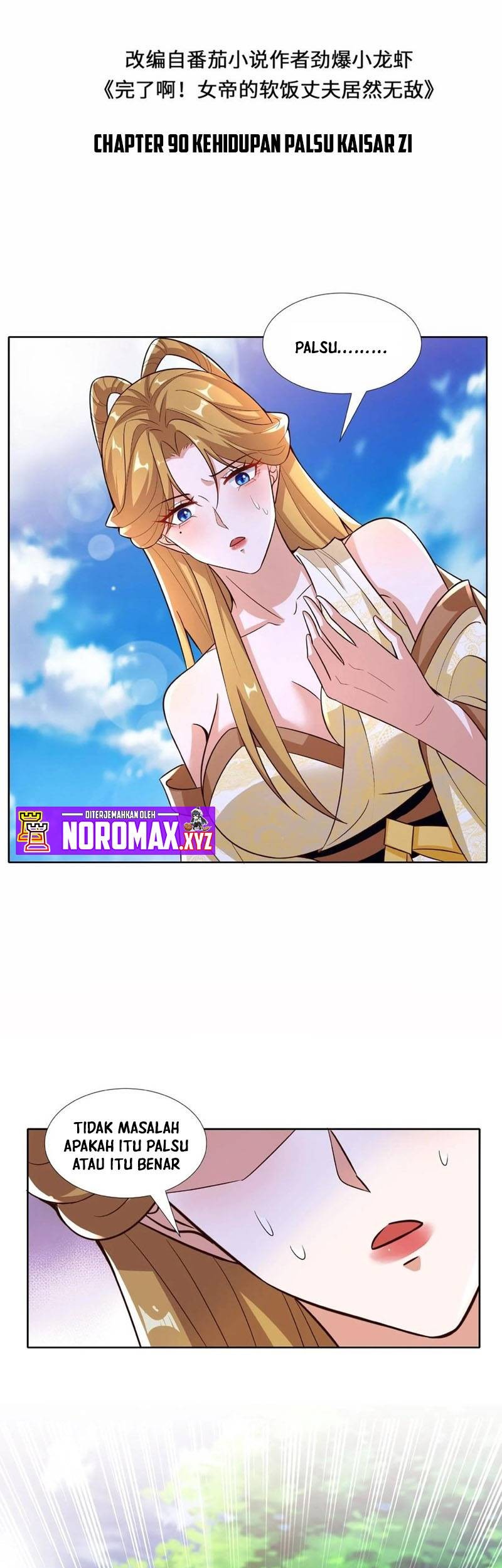 Baca Manhua It’s Over! The Queen’s Soft Rice Husband is Actually Invincible Chapter 90 Gambar 2