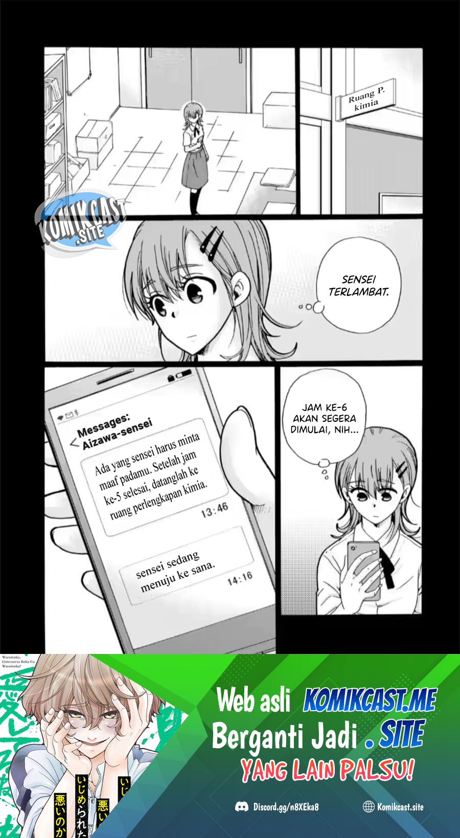 Baca Manga Ijimeru Aitsu ga Waruinoka, Ijimerareta Boku ga Waruinoka? Chapter 26 Gambar 2