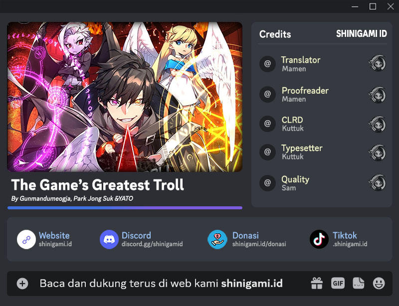 Baca Komik The Game’s Top Troll Chapter 26 Gambar 1