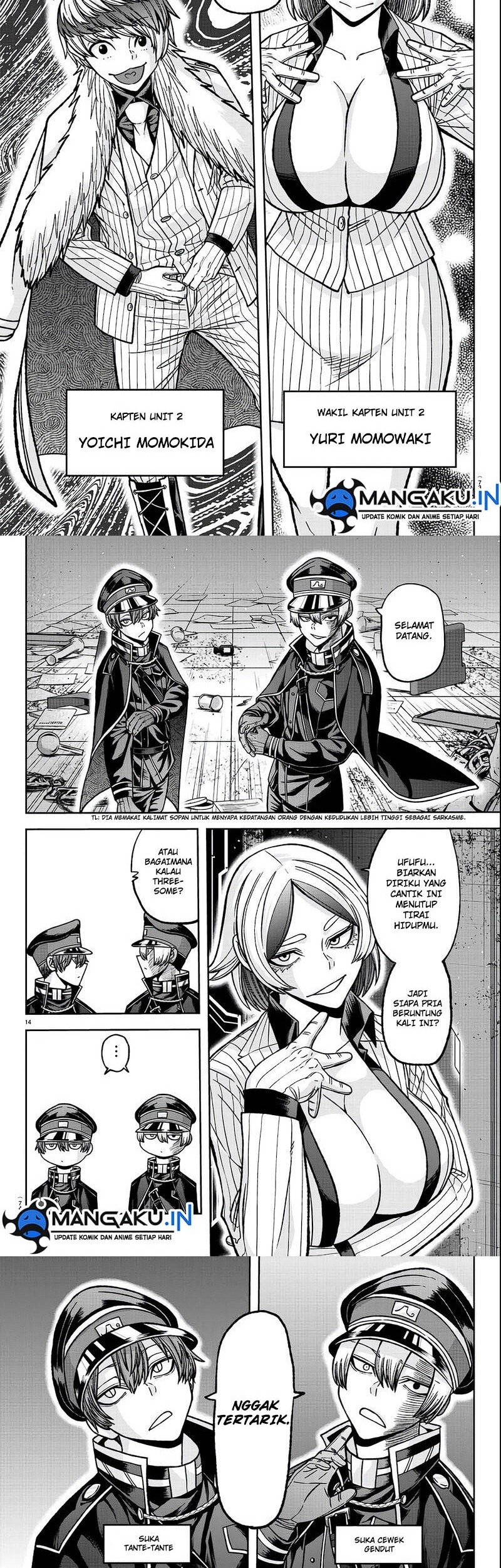 Tougen Anki Chapter 110 Gambar 8