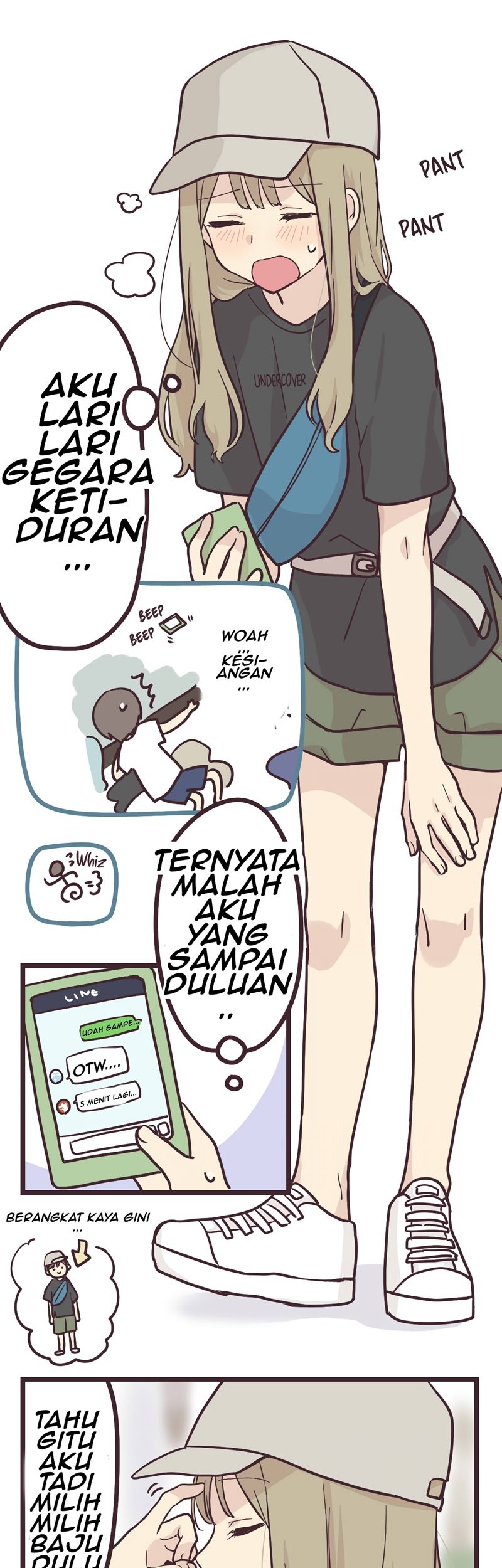 Baca Komik Senpai wa Otokonoko Chapter 10 Gambar 1