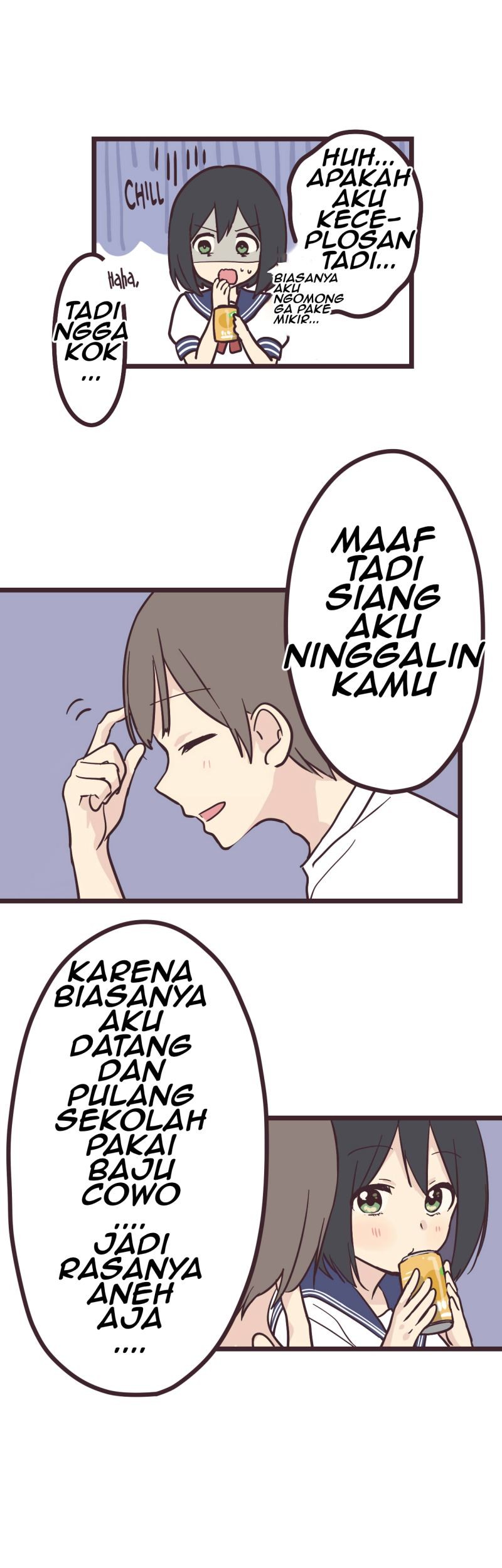 Senpai wa Otokonoko Chapter 08 Gambar 21