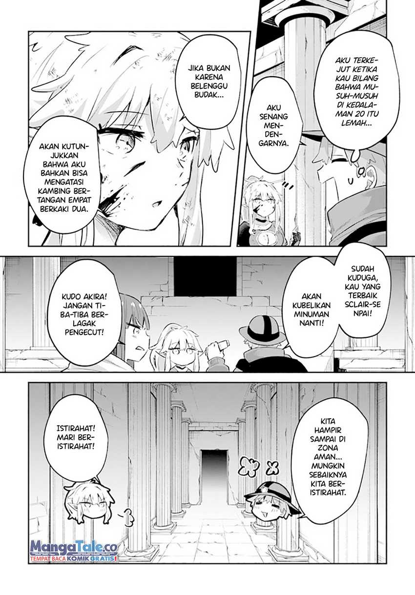 Houkago no Meikyuu Boukensha: Nippon to Isekai wo Ikiki Dekiru You ni Natta Boku wa Level Up ni Isoshimi Masu Chapter 08 Gambar 21