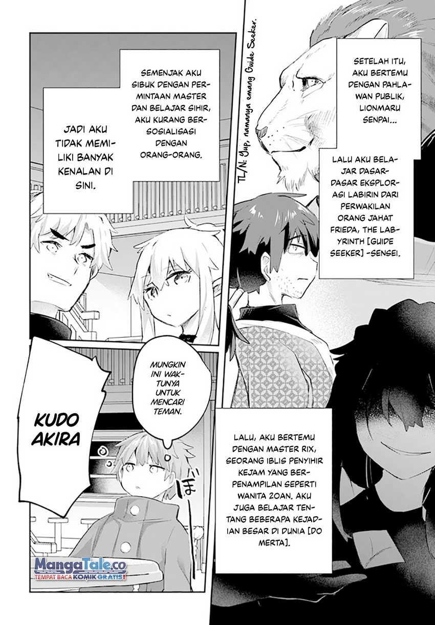 Houkago no Meikyuu Boukensha: Nippon to Isekai wo Ikiki Dekiru You ni Natta Boku wa Level Up ni Isoshimi Masu Chapter 08 Gambar 3