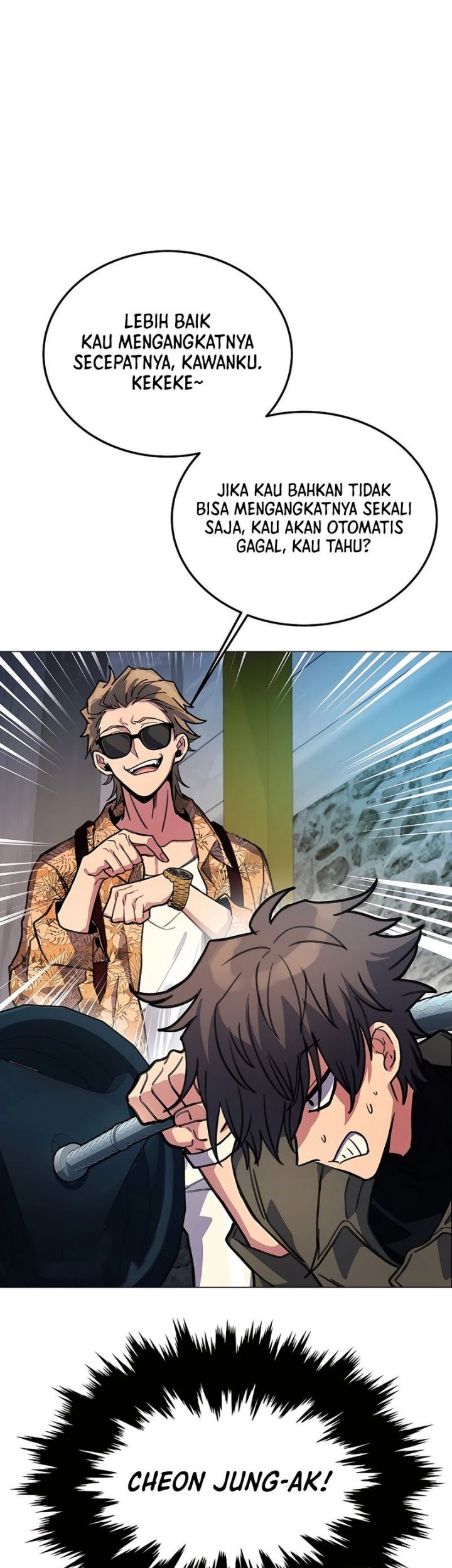 Manhwa I Became A Part Time Employee For Gods (Albanara of the Gods) Chapter 27 gambar nomor 2