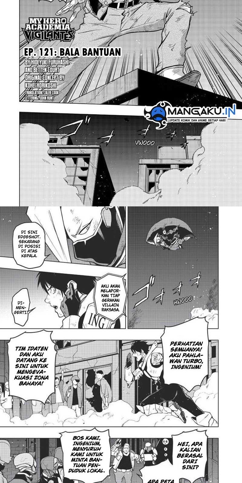 Baca Manga Vigilante: Boku no Hero Academia Illegal Chapter 121 Gambar 2