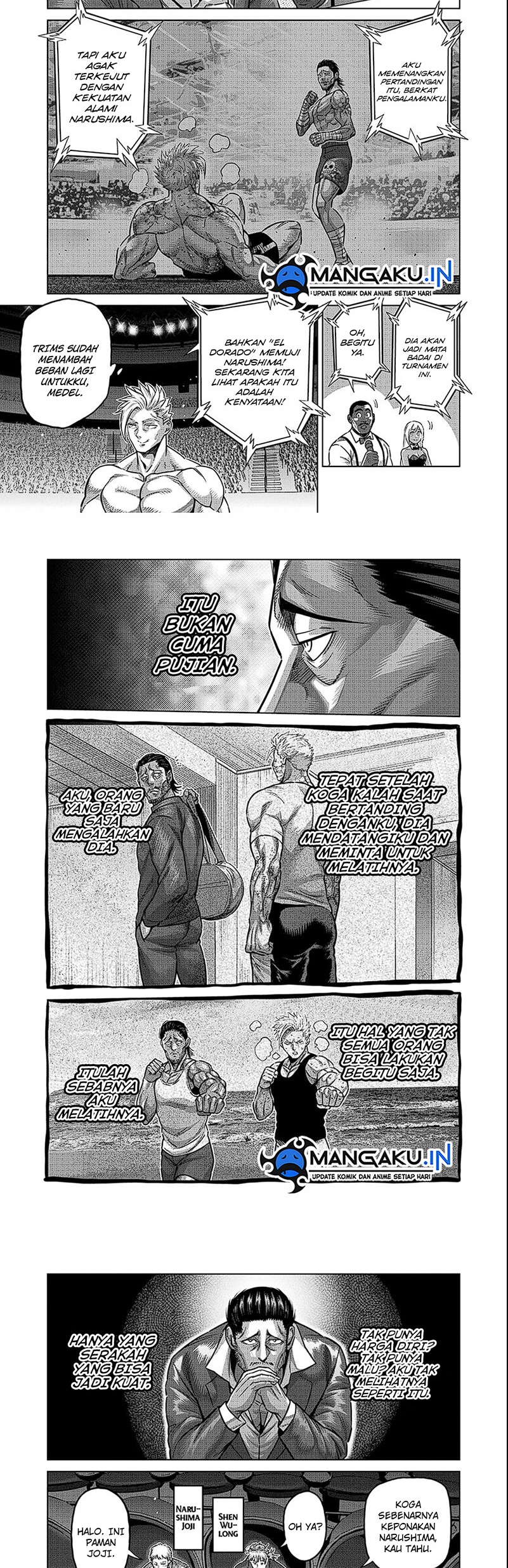 Kengan Omega Chapter 175 Gambar 6