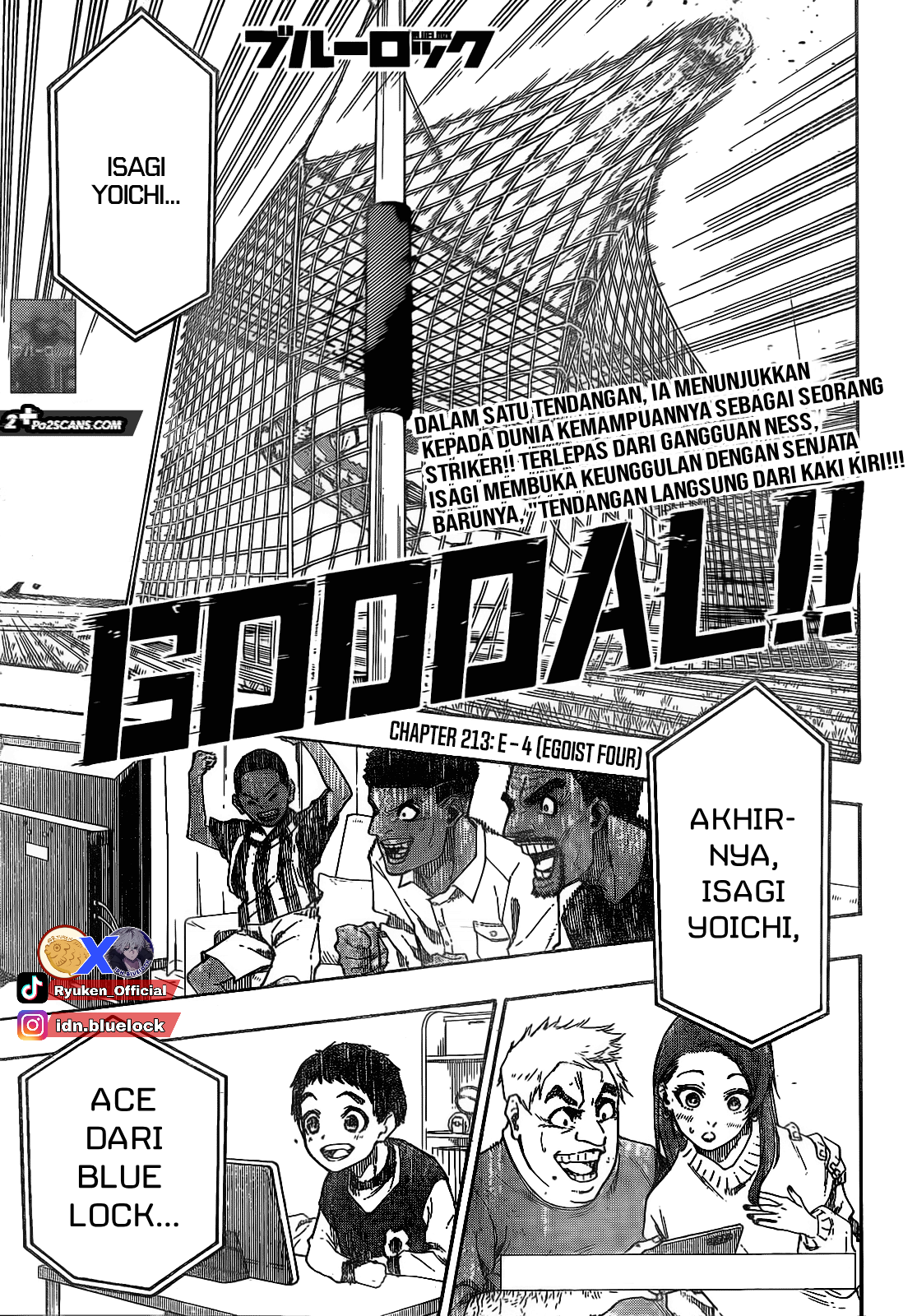 Baca Manga Blue Lock Chapter 213 Gambar 2