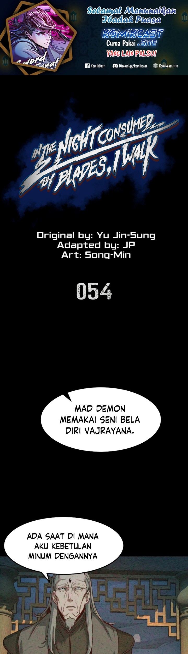 Baca Manhwa Sword Fanatic Wanders Through The Night Chapter 54 Gambar 2