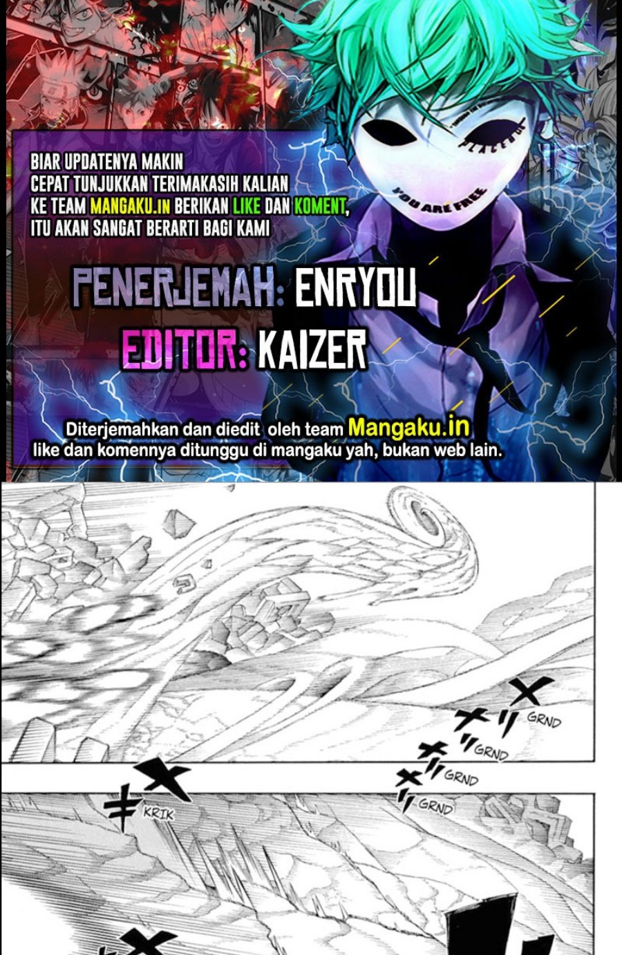 Baca Komik Ao no Exorcist Chapter 139.1 Gambar 1