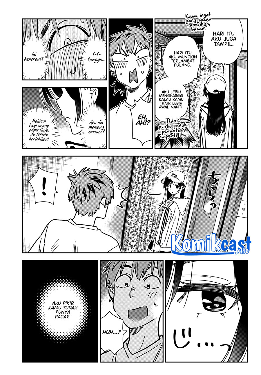 Kanojo Okarishimasu Chapter 262 Gambar 15