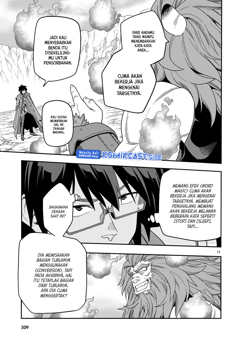 Konjiki no Moji Tsukai: Yuusha Yonin ni Makikomareta Unique Cheat Chapter 91 Gambar 15