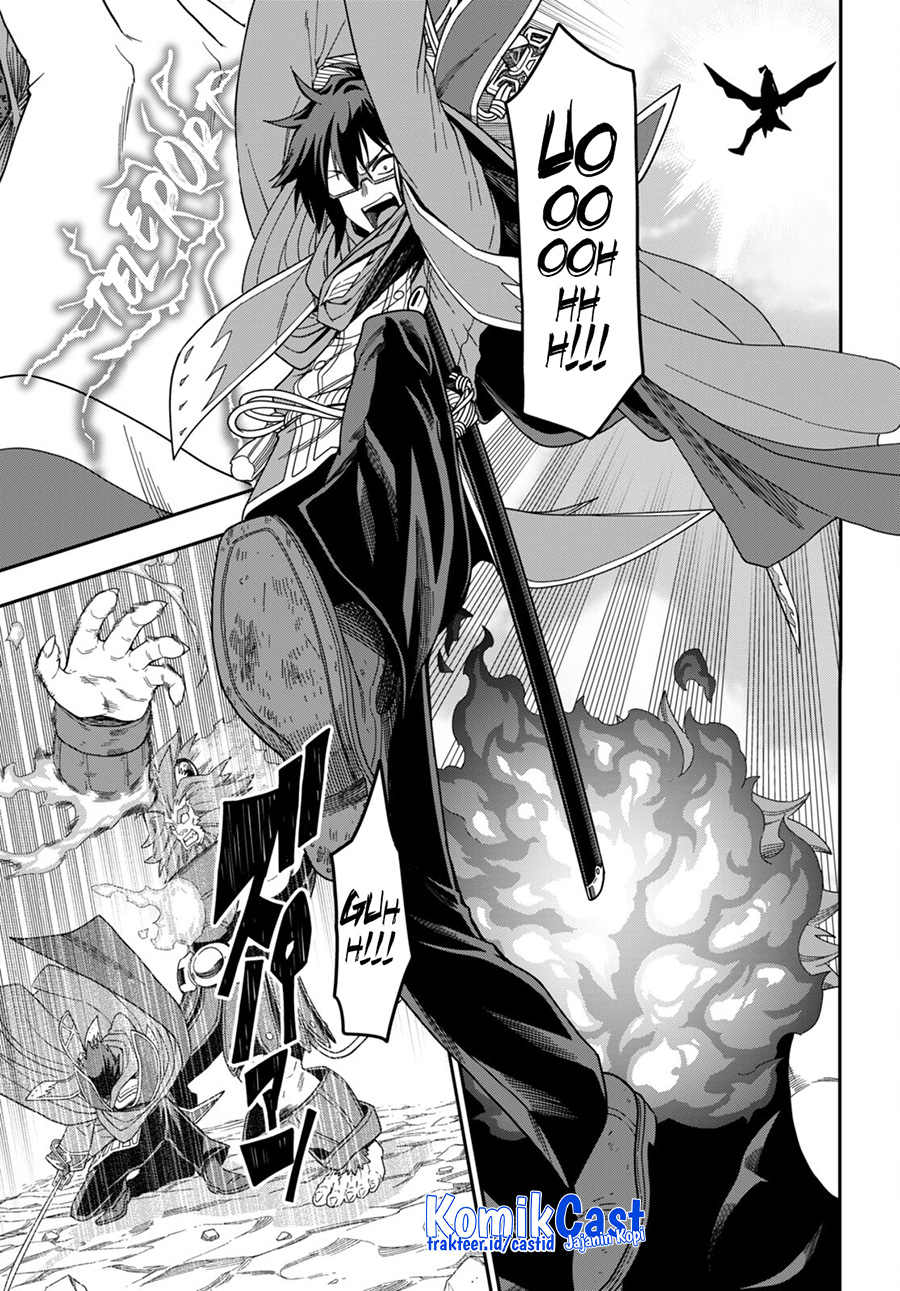 Konjiki no Moji Tsukai: Yuusha Yonin ni Makikomareta Unique Cheat Chapter 91 Gambar 22